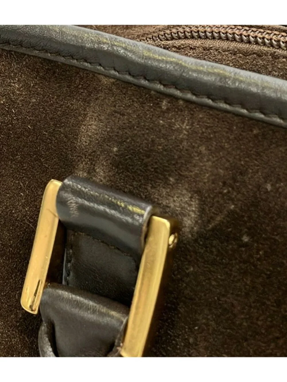 Loewe Handbag Suede Amanaso 28